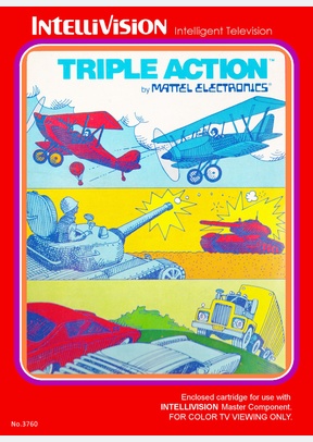 TRIPLE ACTION - Intellivision