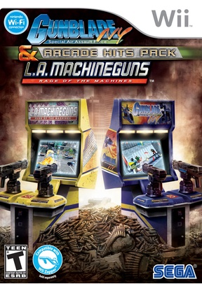 GUNBLADE NYC & LA MACHINEGUNS - Nintendo Wii