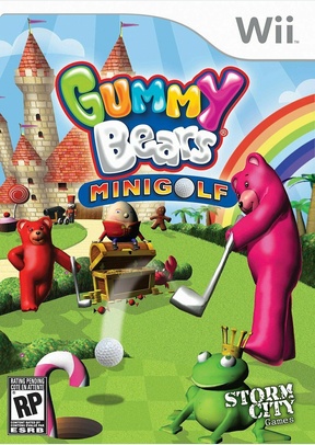 GUMMY BEARS MINI GOLF - Nintendo Wii