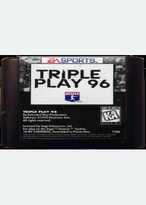 TRIPLE PLAY 96 - Sega Genesis