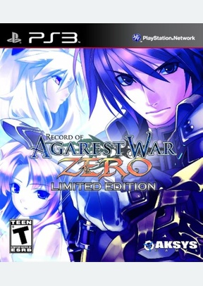 RECORD OF AGAREST WAR 0:LTD ED - Playstation 3