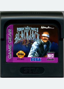 POKER FACE:PAULS BLACKJACK - Sega Game Gear