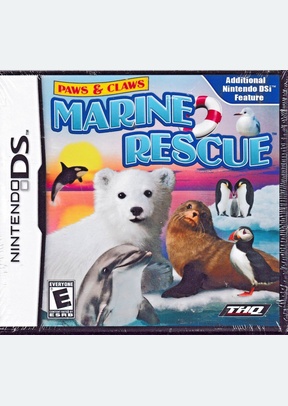 PAWS & CLAWS MARINE RESCUE - Nintendo DS