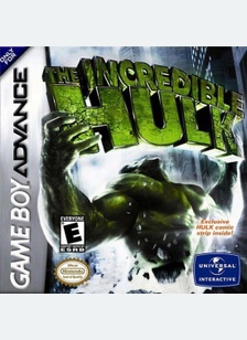 INCREDIBLE HULK - Game Boy Advanced