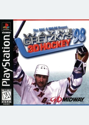 WAYNE GRETZKYS 98 3D HOCKEY - Playstation (PS1)