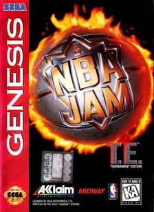 NBA JAM:TOURNAMENT ED - Sega Genesis