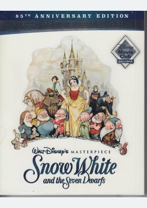SNOW WHITE:85TH ANN (BR/DVD)