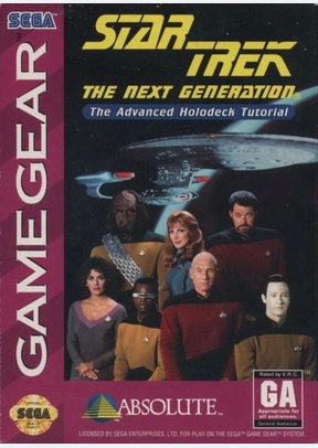 STAR TREK TNG:ADVANCED HOLO - Sega Game Gear