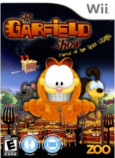 GARFIELD SHOW:THREAT OF - Nintendo Wii