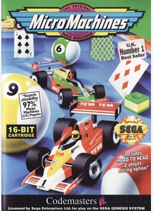 MICRO MACHINES - Sega Genesis