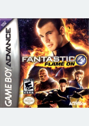 FANTASTIC 4:FLAME ON - Game Boy Advanced