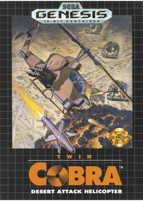 TWIN COBRA - Sega Genesis
