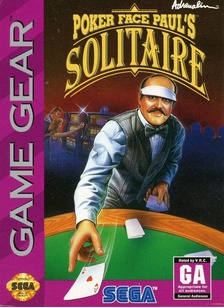 POKER FACE PAULS SOLITAIRE - Sega Game Gear