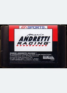 MARIO ANDRETTI RACING - Sega Genesis