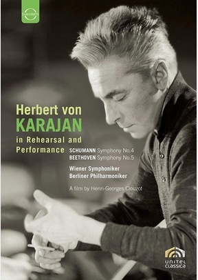 Herbert Von Karajan In Rehears