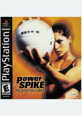 POWER SPIKE PRO BEACH VOLLEY - Playstation (PS1)