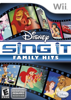 SING IT:FAMILY HITS (GAME) - Nintendo Wii