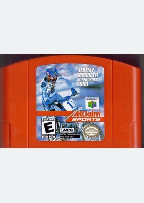 JEREMY MCGRATH:SUPERCROSS 00 - Nintendo 64