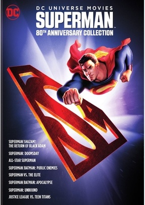 DC Universe Movies Superman 80th Anniversary Collection
