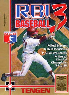 R.B.I. BASEBALL 3 - NES