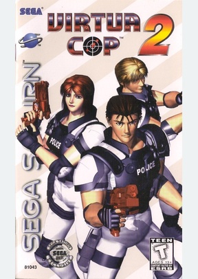 VIRTUA COP 2 - Sega Saturn