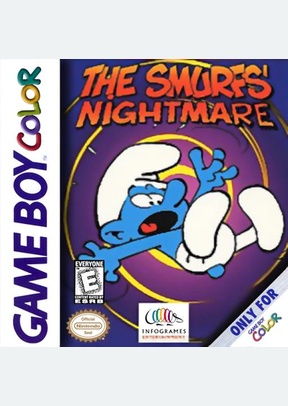 SMURFS NIGHTMARE - Game Boy Color