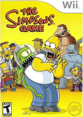 SIMPSONS:GAME - Nintendo Wii