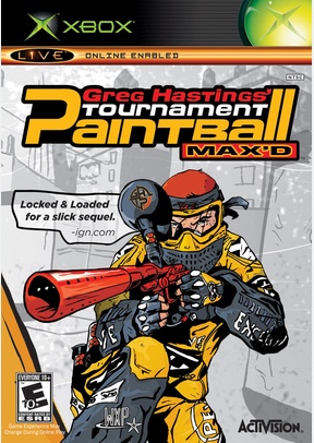GREG HASTINGS PAINTBALL MAXD - Xbox