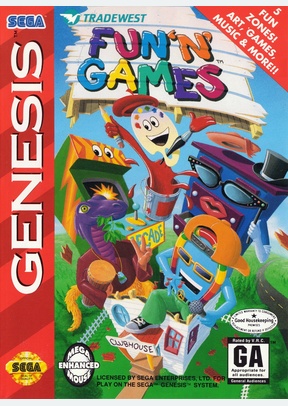 FUN N GAMES - Sega Genesis