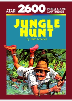 JUNGLE HUNT - Atari 2600