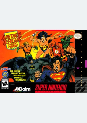JUSTICE LEAGUE:TASK FORCE - Super Nintendo