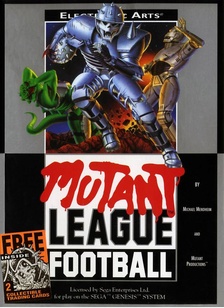 MUTANT LEAGUE FOOTBALL - Sega Genesis