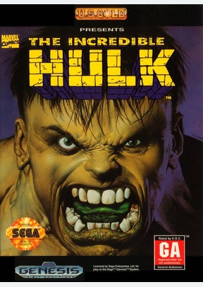 INCREDIBLE HULK - Sega Genesis