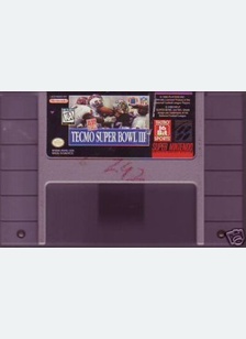 TECMO SUPER BOWL III:FINAL ED - Super Nintendo