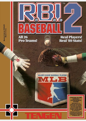 R.B.I. BASEBALL 2 - NES