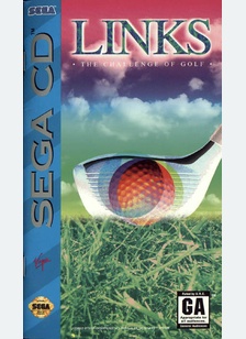 LINKS CHALLENGE OF GOLF - Sega CD