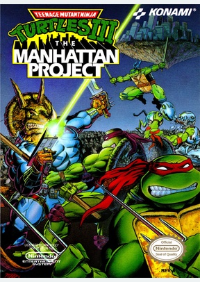 TMNT 3:MANHATTAN PROJECT - NES