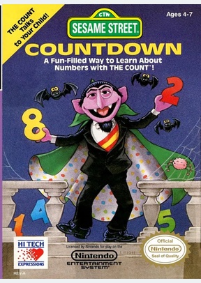 SESAME STREET:COUNTDOWN - NES