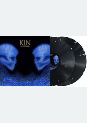 Kin Ie Black/White W/Edging Splatter V