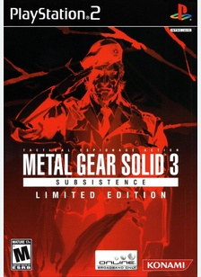 METAL GEAR SOLID 3:SUBSISTENCE - Playstation 2