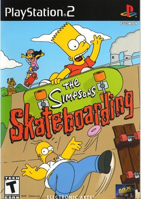 SIMPSONS:SKATEBOARDING - Playstation 2