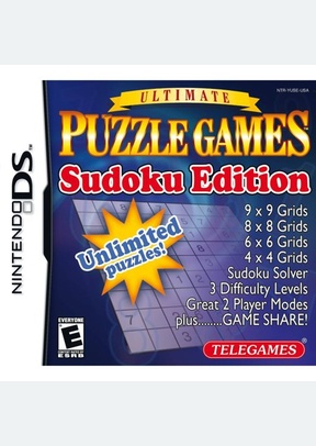 ULTIMATE PUZZLE GAMES:SUDOKU - Nintendo DS