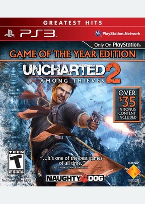 UNCHARTED 2:AMONG THIEVES - Playstation 3
