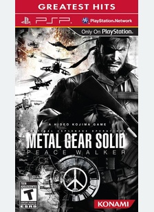 METAL GEAR SOLID:PEACE WALKER - PSP