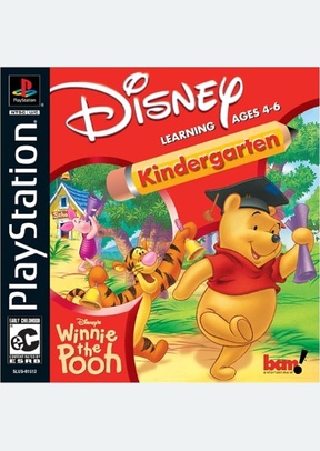 WINNIE THE POOH:KINDERGARTEN - Playstation (PS1)