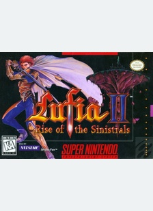 LUFIA II:RISE OF SINISTRALS - Super Nintendo