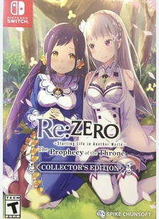 RE:ZERO PROPHECY OF THE THRONE - SWITCH