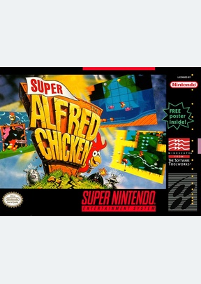 SUPER ALFRED CHICKEN - Super Nintendo