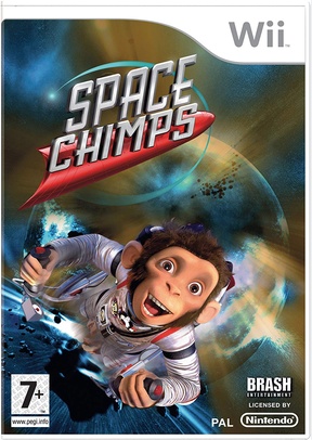 SPACE CHIMPS - Nintendo Wii