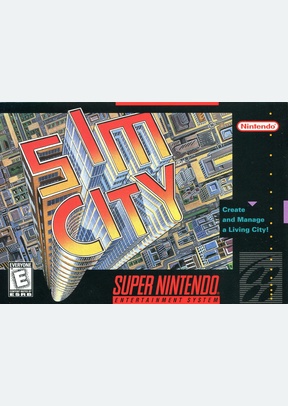 SIM CITY - Super Nintendo